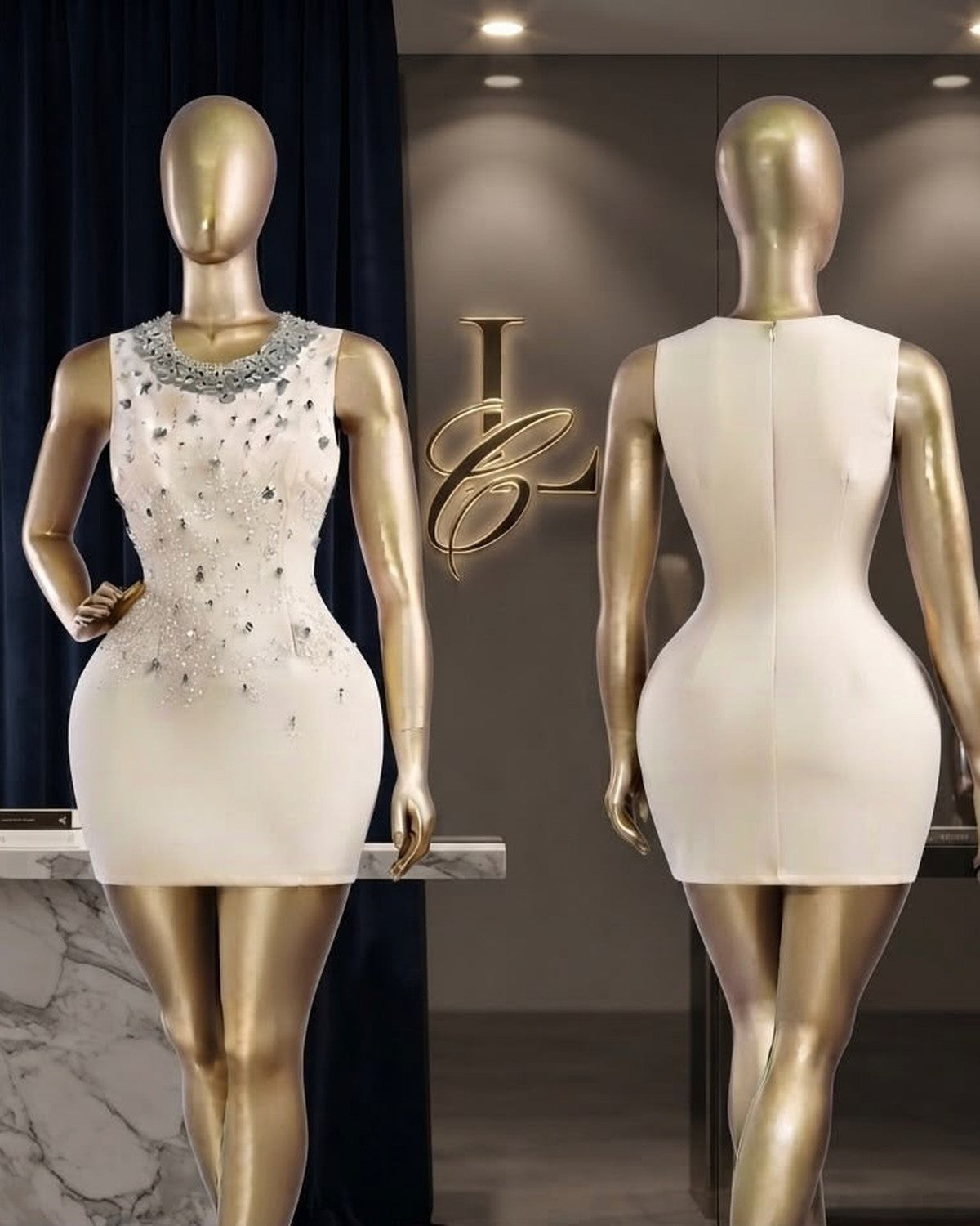 Crystal Frost Dress